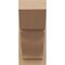 Ekena Millwork 8-in W x 16-in D x 16-in H Funston Slat Rough Cedar Woodgrain TimberThane Outlooker, Primed Tan OUTUR080X16X16FST24RCPR - alternate 4